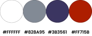 the colour palette